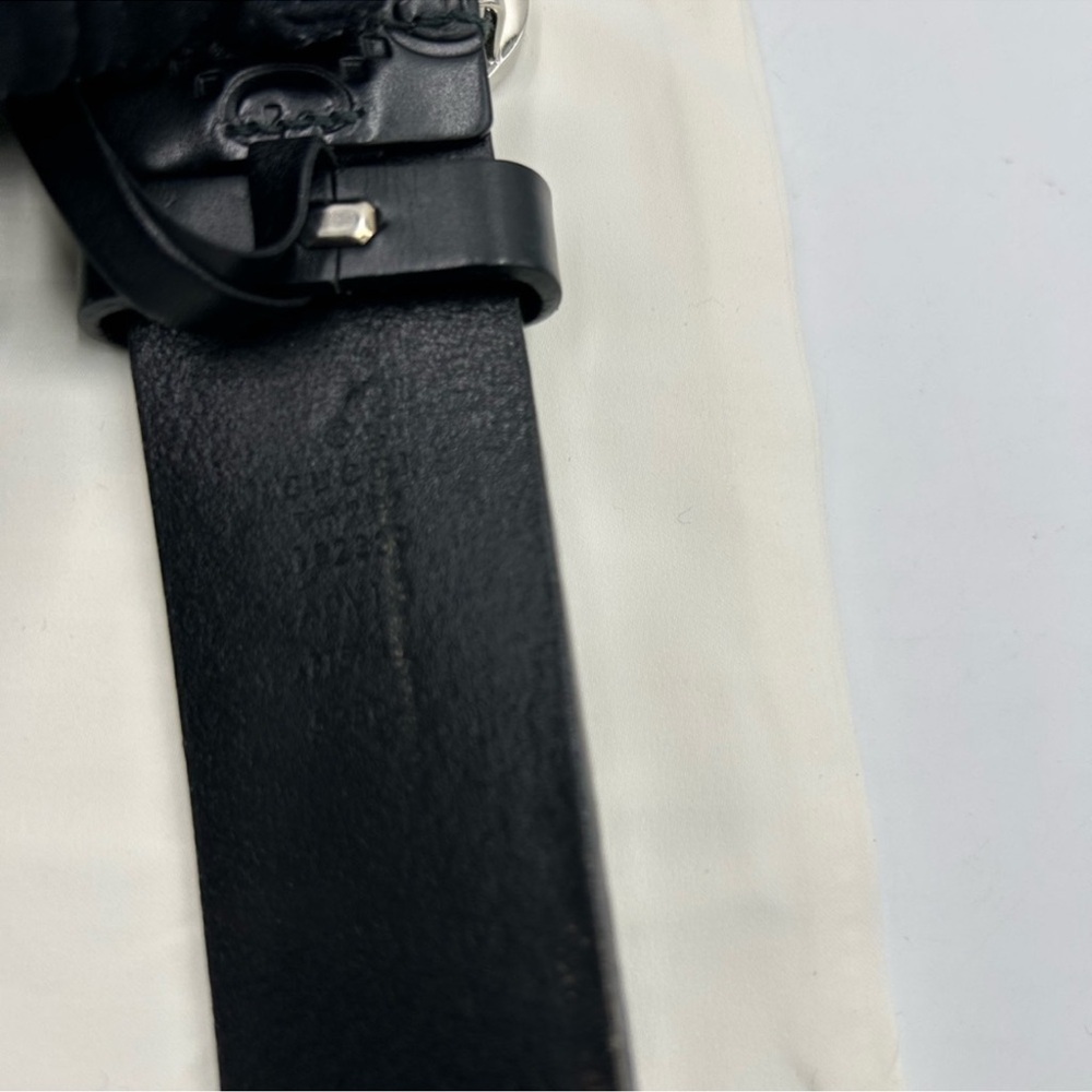 Men’s Gucci interlocking GG logo belt size 115 cm/46 inch made in Italy - Picture 6 of 9